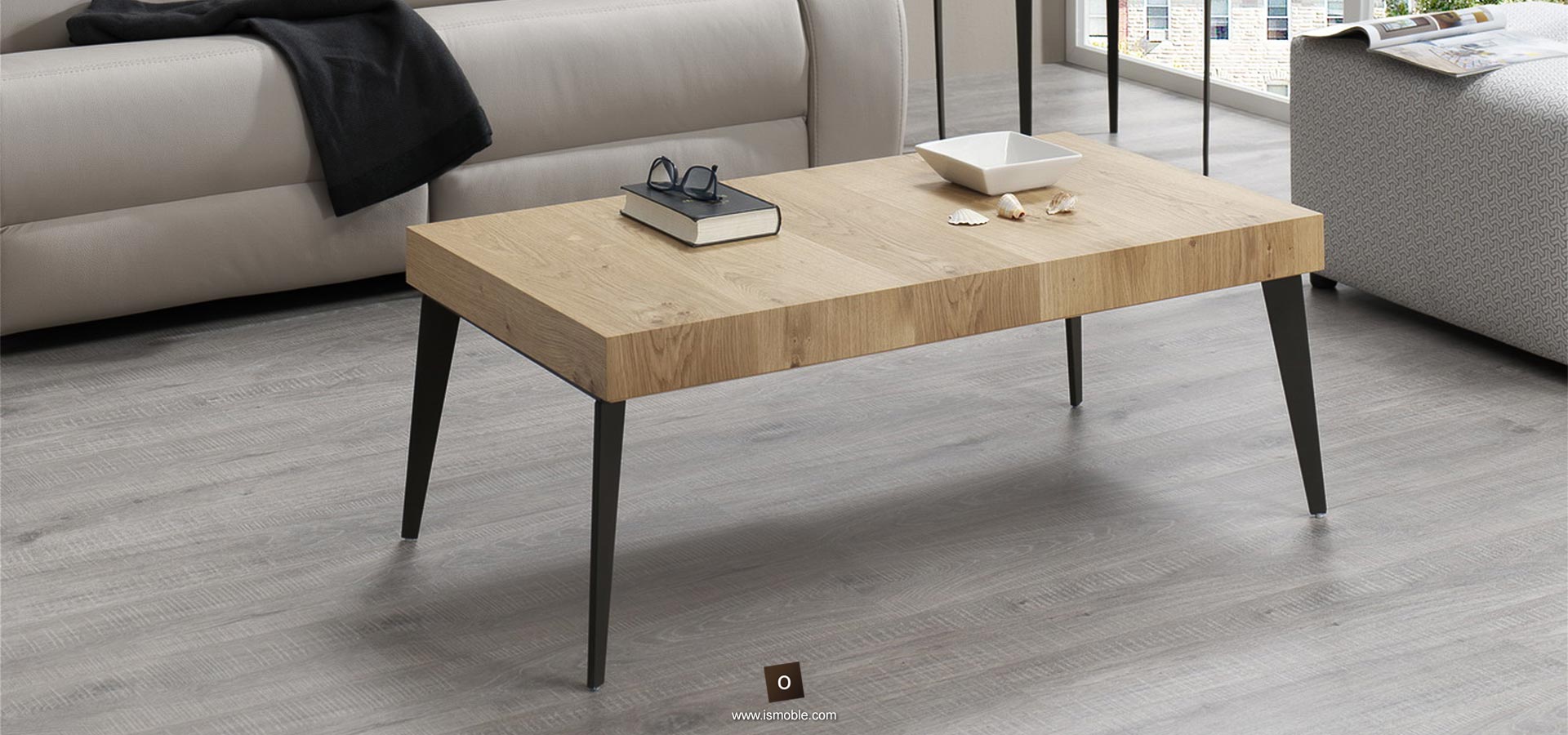 MESA CENTRO ELEVABLE RAFF, mesa ideal para delante del sofá, pieza unica e  indispensable para el estar del día a día en nuestro comedor.